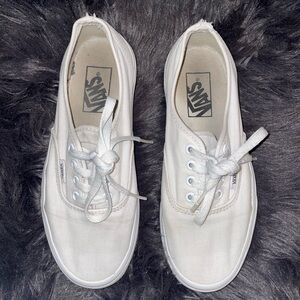 Vans Canvas Lace-Up Sneakers